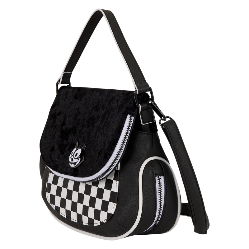 Loungefly Felix The Cat Crossbody Bag with Lenticular Coin Bag