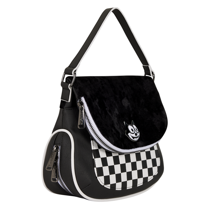 Loungefly Felix The Cat Crossbody Bag with Lenticular Coin Bag