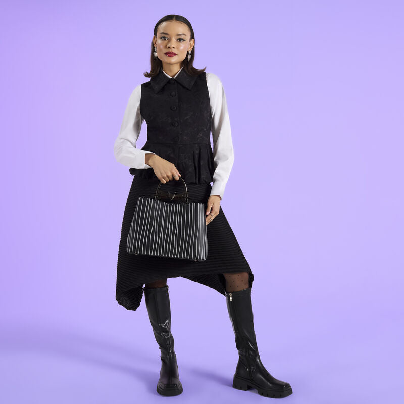 Loungefly Disney NBC Jack Skellington Cosplay Glow Crossbody Bag