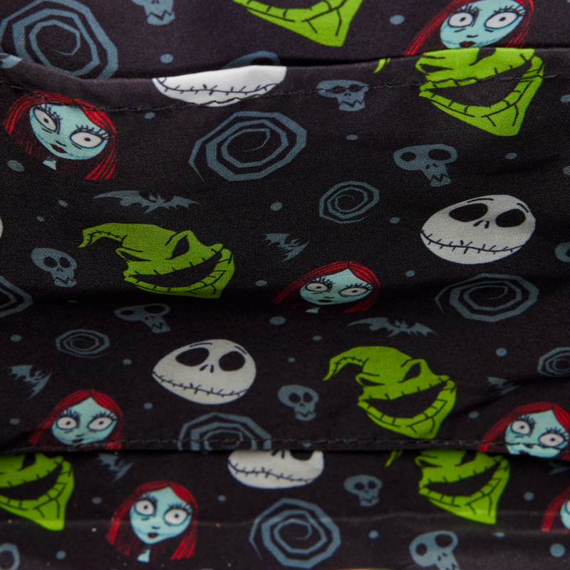 Loungefly Disney NBC Jack Skellington Cosplay Glow Crossbody Bag